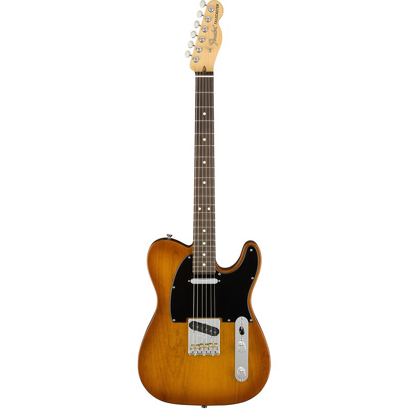 Foto van Fender american performer telecaster honey burst rw met gigbag