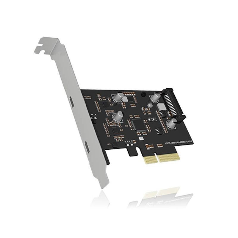 Foto van Icy box ib-pci1902-c31 pci express kaart usb 3.2 gen 2 (usb 3.1) pcie