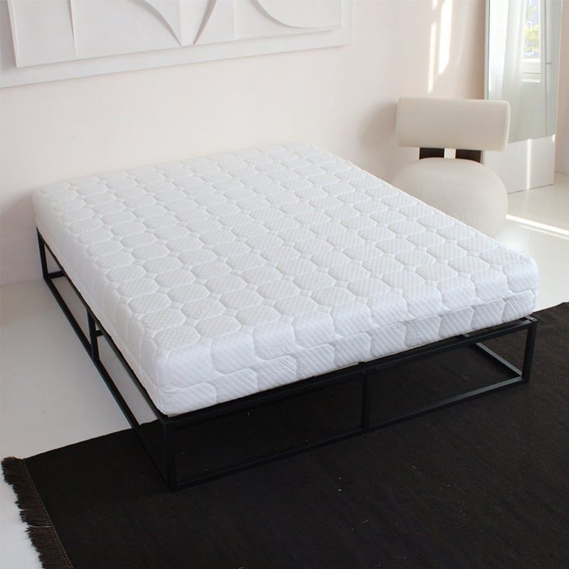 Foto van Matras hybrid latex - pocketvering - 180x210 cm met latex kern - van zydante - comfort: medium/stevig - dekbed-discounter.nl