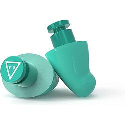 Foto van Flare audio earplugs earshade aqua green