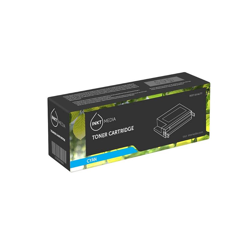 Foto van Inktmedia® -laser toner - geschikt voor de hp cf531a toner cyaan