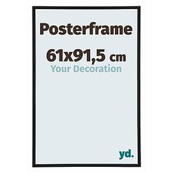 Foto van Posterlijst 61x91,5cm zwart mat kunststof