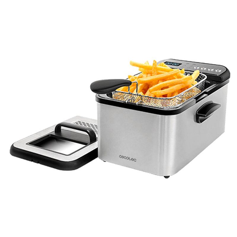 Foto van Frituurmachine cecotec cleanfry luxury 3000 2400w 3,2 l