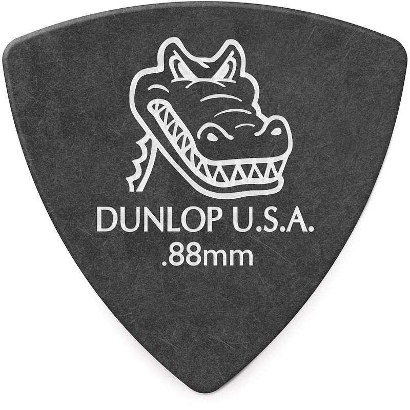 Foto van Dunlop 572p088 gator grip small triangle 0.88 plectrumset (6 stuks)