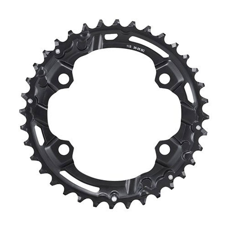 Foto van Shimano kettingblad deore 11v 36t fc-m5100-2 zwart