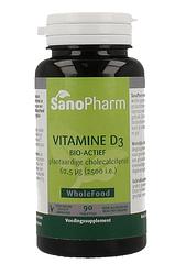 Foto van Sanopharm vitamine d3 bio-actief tabletten