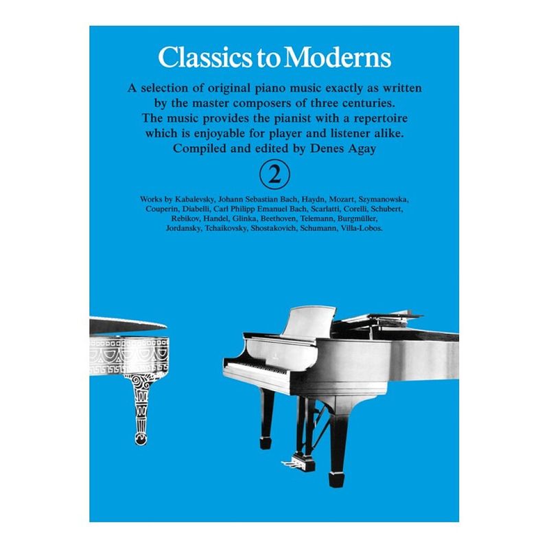 Foto van Yorktown music press classics to moderns 2 pianoboek