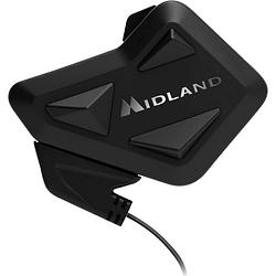 Foto van Midland c1410 bt mini single intercomset voor motorrijders geschikt voor (helm) universeel