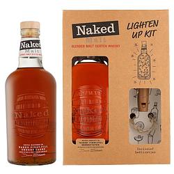 Foto van Famous grouse the naked grouse lighten up 70cl whisky + giftbox