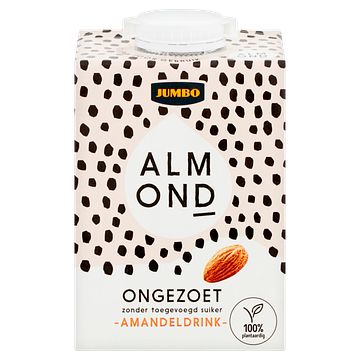 Foto van Jumbo amandeldrink ongezoet 500ml