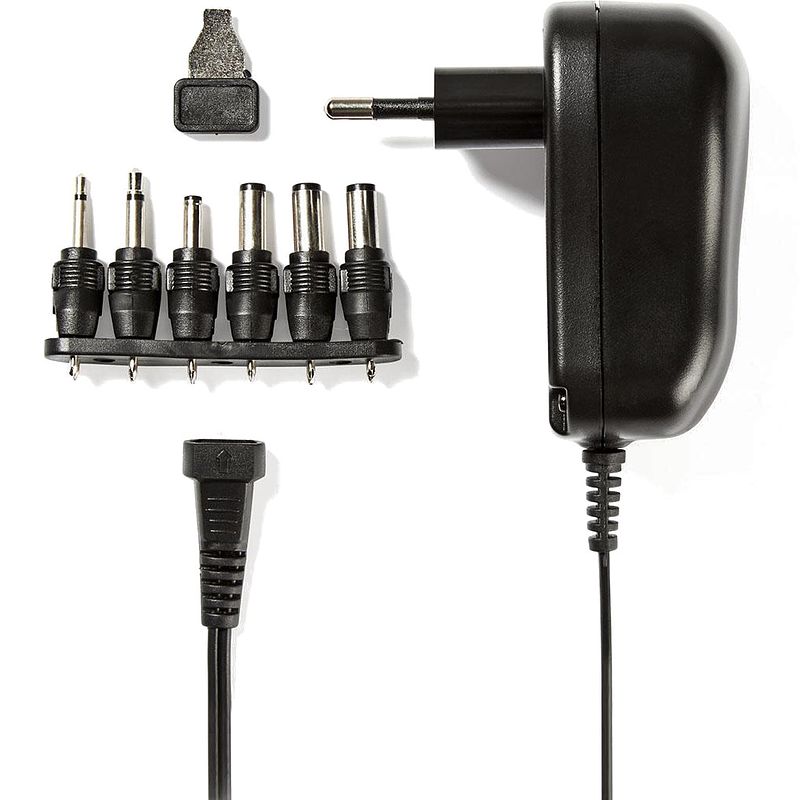 Foto van Nedis acpa001 universele adapter 1000 ma, 3-12v