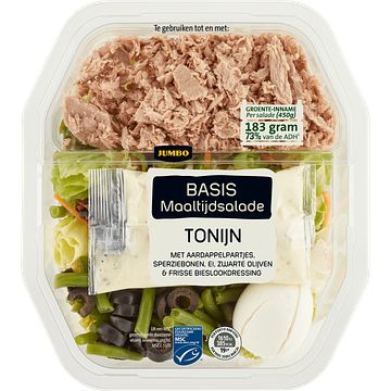 Foto van Jumbo basis maaltijdsalade tonijn 450g