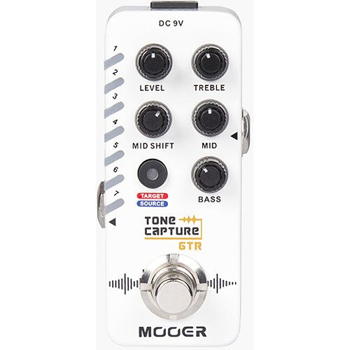 Foto van Mooer tone capture gtr - guitar tone capture tool / sampler / eq