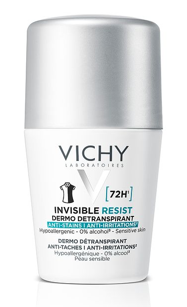 Foto van Vichy invisible resist 72h dermo detranspirant 0% alcohol