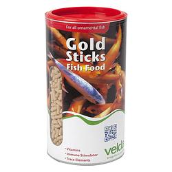 Foto van Velda - gold sticks basic food 130 g-1250 ml