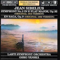 Foto van Sibelius: (compl.ed. 38), symphony no.5 in e - cd (7318590008003)