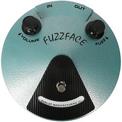 Foto van Dunlop jhf1 jimi hendrix fuzz face gitaar effect pedaal