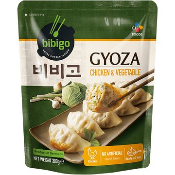 Foto van Bibigo gyoza chicken & vegetable 300g bij jumbo