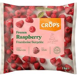 Foto van Crop'ss diepvriesfruit frambozen 1kg bij jumbo