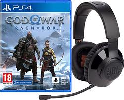 Foto van God of war ragnarok standard edition ps4 + jbl quantum 350 wireless