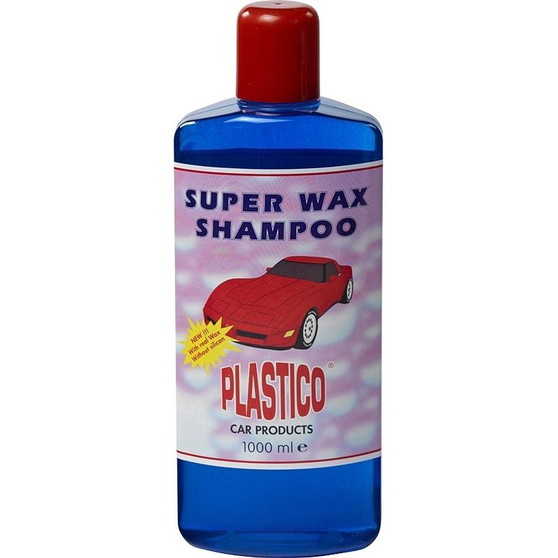 Foto van Plastico super wax shampoo 1000 ml