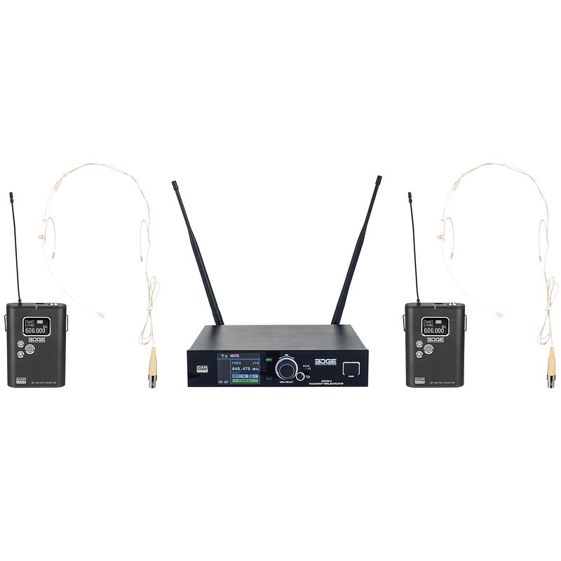 Foto van Dap edge ebs-2 draadloos headset systeem (610 - 670 mhz)