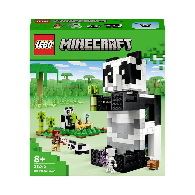 Foto van Lego® minecraft 21245 het pandahuis