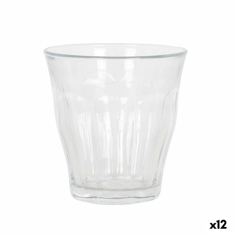 Foto van Glazenset duralex picardie transparant 200 ml 6 onderdelen (12 stuks)