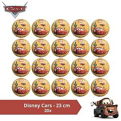 Foto van Bal - voordeelverpakking - disney cars - 23 cm - 20 stuks