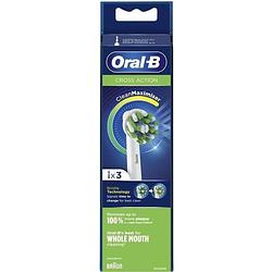 Foto van Oral-b crossaction-opzetborstel met cleanmaximiser-technologie 3 stuks