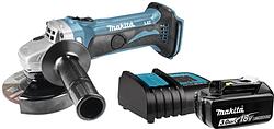 Foto van Makita dga452z + 3,0 ah accu en lader