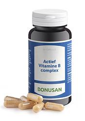 Foto van Bonusan actief vitamine b complex capsules