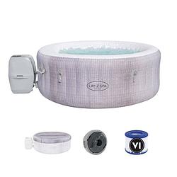 Foto van Bestway - jacuzzi - lay-z-spa - cancun airjet - opblaasbaar - bubbelbad - incl. toebehoren - ø180cm