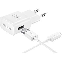 Foto van Samsung ep-ta20ewe gsm-lader met snellaadfunctie micro-usb wit