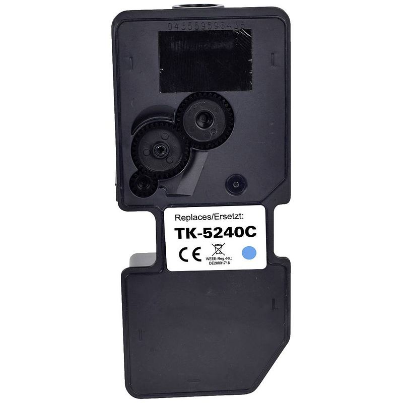 Foto van Renkforce tonercassette vervangt kyocera tk-5240c compatibel cyaan 3000 bladzijden rf-5609718