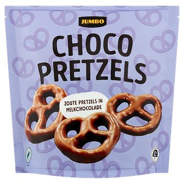 Foto van Jumbo choco pretzels 150g