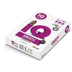 Foto van Iq smooth printpapier ft a4, 80 g, pak van 500 vel