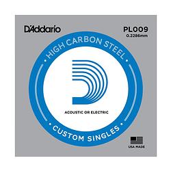 Foto van D'saddario pl009 losse snaar voor elektr. en akoestische gitaar