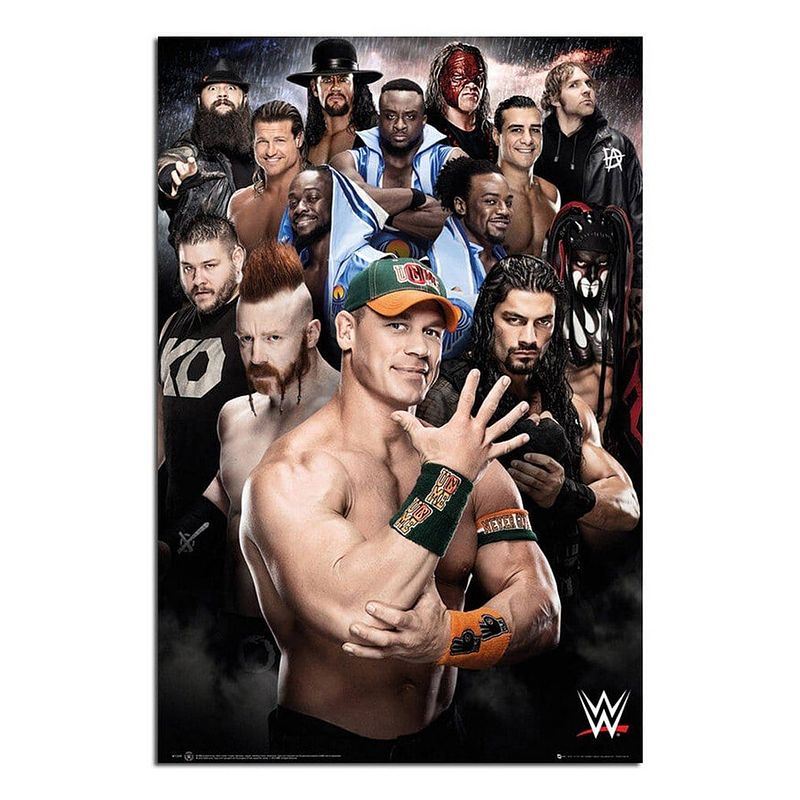 Foto van Gbeye wwe superstars 2016 poster 61x91,5cm