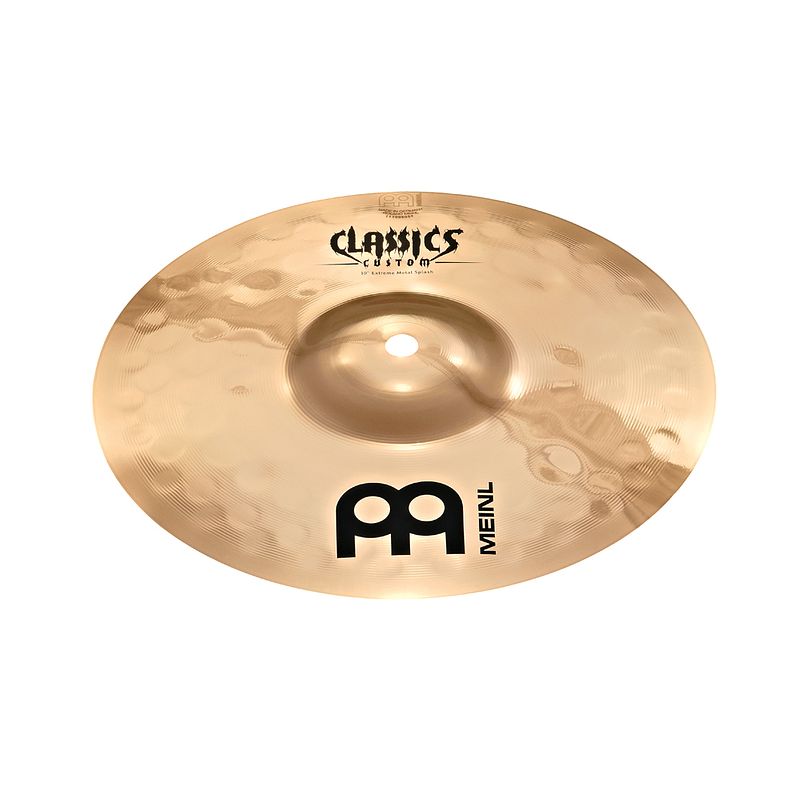 Foto van Meinl classics custom cc10em extreme metal splash bekken