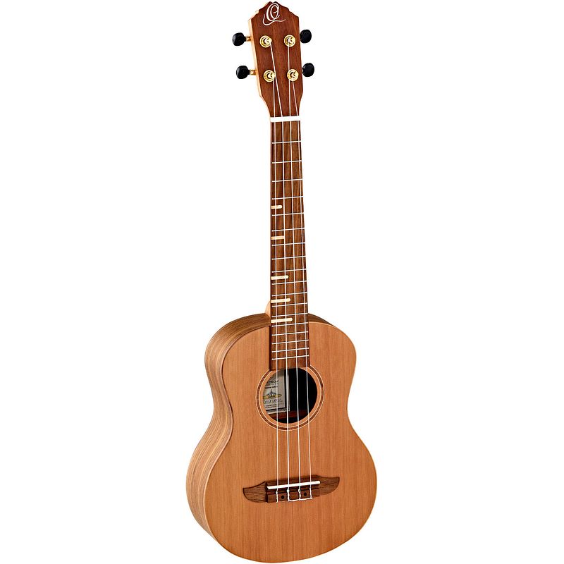 Foto van Ortega timber series ruti-te tenor ukelele naturel met tas