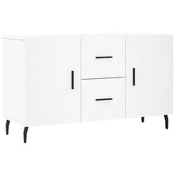 Foto van Vidaxl dressoir 100x36x60 cm bewerkt hout wit