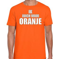 Foto van Oranje fan shirt / kleding holland ik juich voor oranje ek/ wk voor heren 2xl - feestshirts