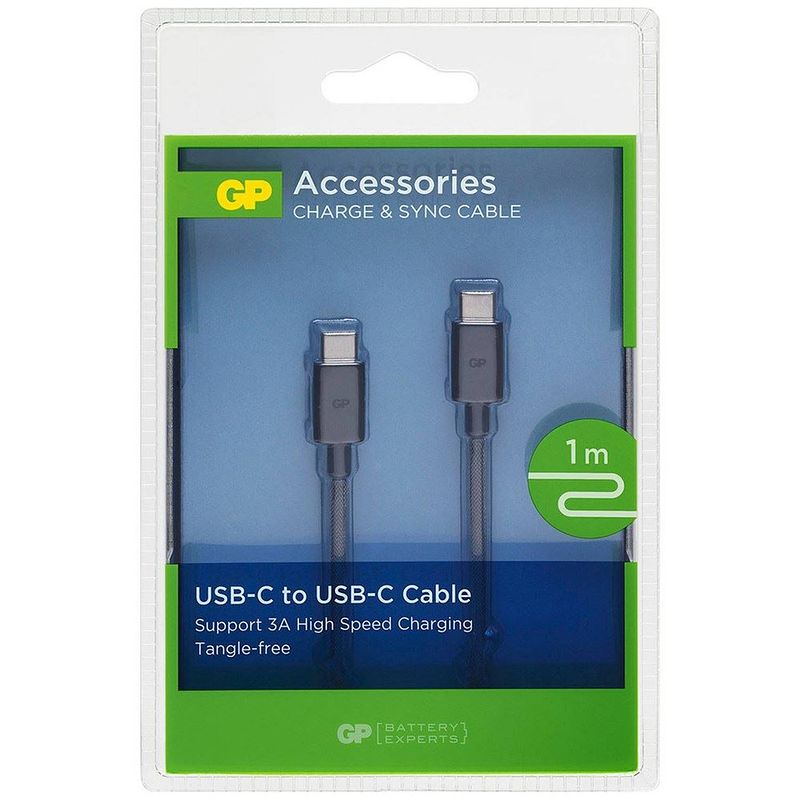 Foto van Gp laad + datakabel usb-c cb16 1m