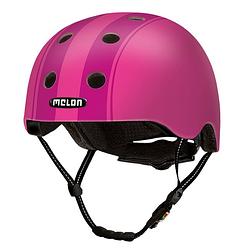 Foto van Partychimp fietshelm urban active roze/paars mt 46 - 52 cm