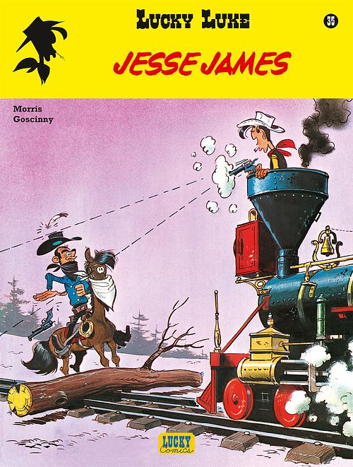 Foto van 35. jesse james - morris, rené goscinny - paperback (9782884713870)