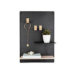 Foto van Present time - memo board perky mesh - zwart