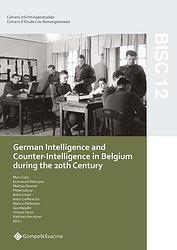 Foto van German intelligence and counter-intelligence in belgium during the 20th century - paperback (9789463714228)