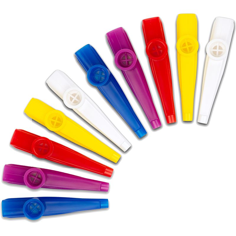 Foto van Cascha hh 2250 kazoo set (10 stuks, diverse kleuren)