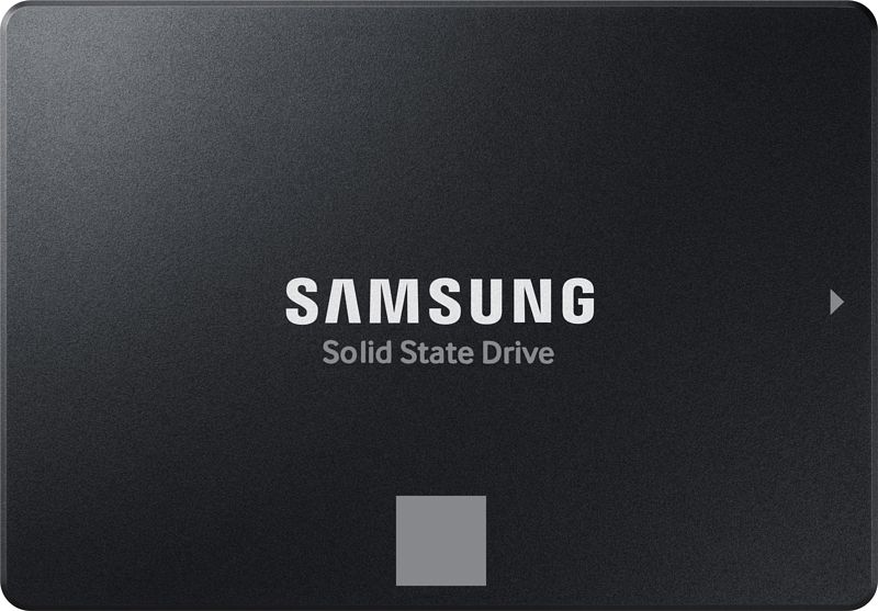 Foto van Samsung 870 evo 500gb interne ssd zwart